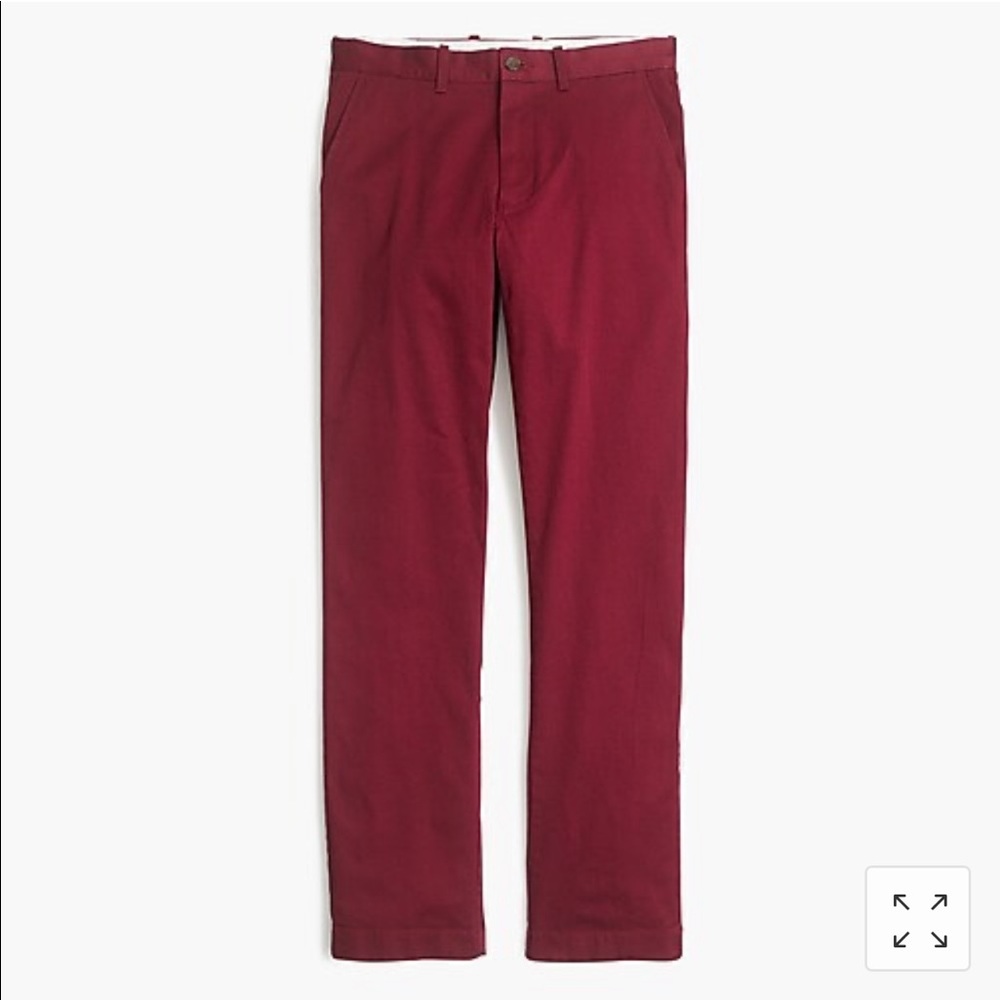JCREW Straight-fit flex chino